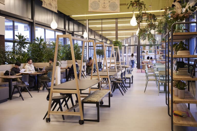 Interieurontwerp restaurant Zuyd Hogeschool Maastricht