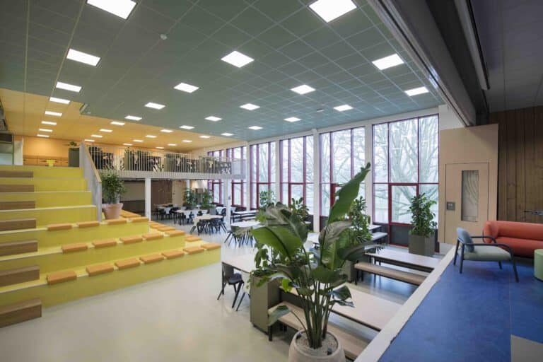 Interieurontwerp middelbare school Zwolle